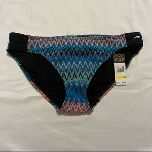 ✨SALE✨ Cole of California Chevron Knit Bikini Bottoms